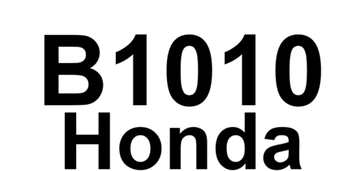 DTC B1010 Honda - Definição em inglês: MICU Lost Communication with Door Multiplex Control Unit (Panic Message) Definição em Português: MICU - Comunicação perdida com a Unidade de Controle Multiplex de Porta (Mensagem de Pânico)