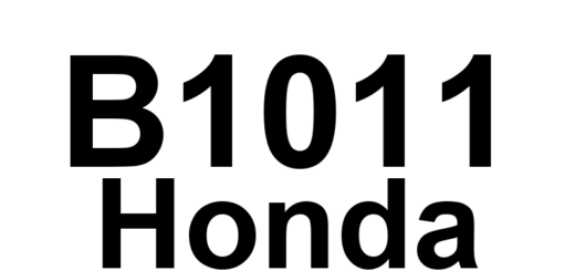 DTC B1011 Honda - Definição em inglês: MICU Lost Communication With Gauge Control Module (VSP/NE Message) Definição em Português: MICU - Comunicação perdida com o módulo de controle do painel de instrumentos (mensagem VSP/NE)