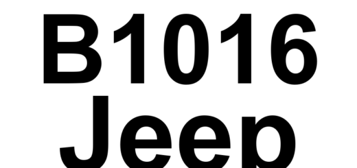DTC B1016 Jeep - Definição em inglês: Rear Defrost Switch Request Input Circuit Low Definição em Português: Circuito de Entrada do Comando do Desembaçador Traseiro - Baixa Tensão