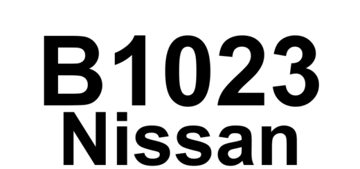DTC B1023 Nissan - Definição em inglês: SRS Passenger A/B Indicator Circuit Definição em Português: Circuito do Indicador do Airbag do Passageiro - Problema Detectado