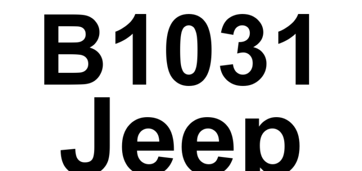 DTC B1031 Jeep - Definição em inglês: Evaporator Fin Temperature Sensor Circuit Low Definição em Português: Sensor de Temperatura das Aletas do Evaporador - Circuito Baixo
