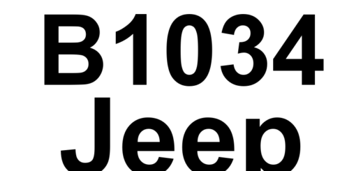 DTC B1034 Jeep - Definição em inglês: Infrared Temperature Sensor Input Circuit Low Definição em Português: Sensor de Temperatura Infravermelho - Circuito de Entrada Baixo