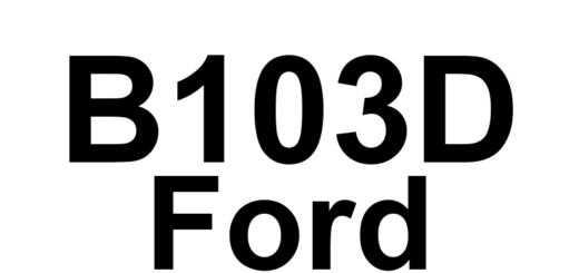 DTC B103D Ford - Definição em inglês: Blower Driver Overtemperature Definição em Português: Motor do Ventilador - Superaquecimento do Condutor