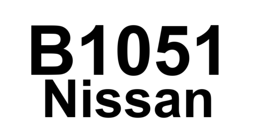 DTC B1051 Nissan - Definição em inglês: SRS Driver Airbag Module Definição em Português: Módulo do Airbag do Motorista do SRS -