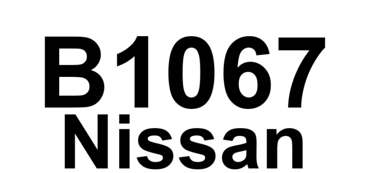 DTC B1067 Nissan - Definição em inglês: SRS Passenger Airbag Assist A/B Module Circuit Definição em Português: Circuito do Módulo de Assistência do Airbag do Passageiro SRS A/B - Falha no circuito