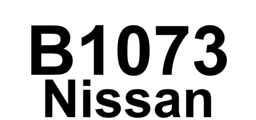 DTC B1073 Nissan - Definição em inglês: SRS Passenger Airbag Assist A/B Module Circuit Definição em Português: Módulo de Assistência do Airbag do Passageiro SRS A/B - Circuito do Módulo com Problema