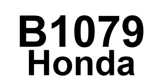 DTC B1079 Honda - Definição em inglês: Daytime Running Lights Malfunction Definição em Português: Luzes de Circulação Diurna - Mau Funcionamento
