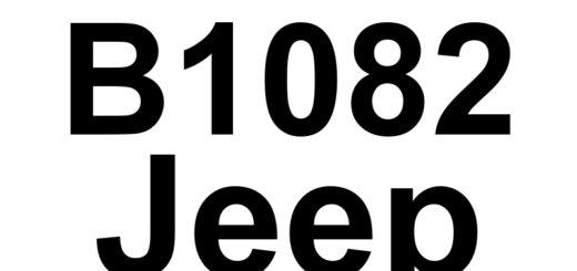 DTC B1082 Jeep - Definição em inglês: ORC-Occupant Restraint Control-Fps-Fire Protection Strategy-Activated Definição em Português: ORC - Controle de Restrição de Ocupantes - Estratégia de Proteção Contra Fogo - Ativada