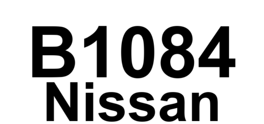 DTC B1084 Nissan - Definição em inglês: RF Seat Belt Pre-Tensioner Circuit Definição em Português: Circuito do Pré-Tensionador do Cinto de Segurança Dianteiro Direito - Problema Detectado
