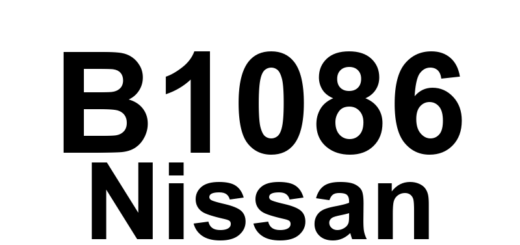 DTC B1086 Nissan - Definição em inglês: LF Seat Belt Pre-Tensioner Circuit Definição em Português: (Circuito do Pré-Tensionador do Cinto de Segurança Dianteiro Esquerdo - Problema detectado)