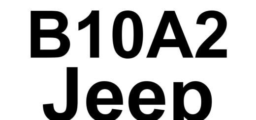 DTC B10A2 Jeep - Definição em inglês: Left Blend Door Control Circuit/Performance Definição em Português: Circuito/Desempenho da Porta Misturadora Esquerda - Problema Detectado