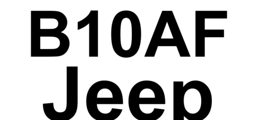 DTC B10AF Jeep - Definição em inglês: Right Blend Door Actuator Performance Definição em Português: Atuador da Porta de Mistura Direita - Desempenho Anômalo