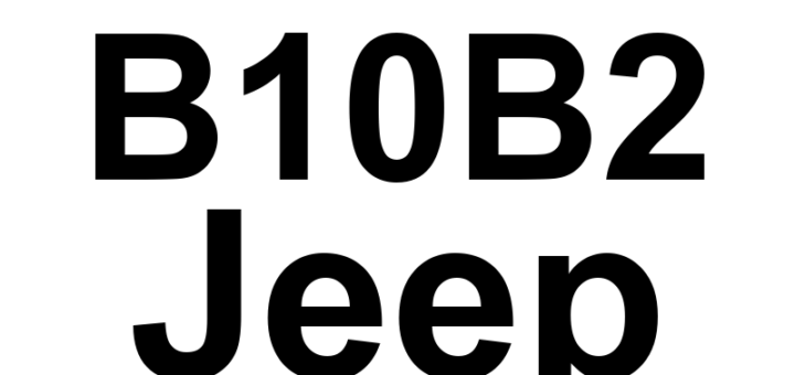 DTC B10B2 Jeep - Definição em inglês: A/C Cool Down Test Performance Definição em Português: Teste de Resfriamento do Ar Condicionado - Desempenho