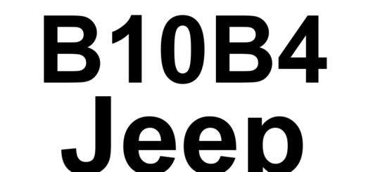 DTC B10B4 Jeep - Definição em inglês: Cabin Heater 1 Control Circuit Low Definição em Português: Circuito de Controle do Aquecedor da Cabine 1 - Baixa Tensão