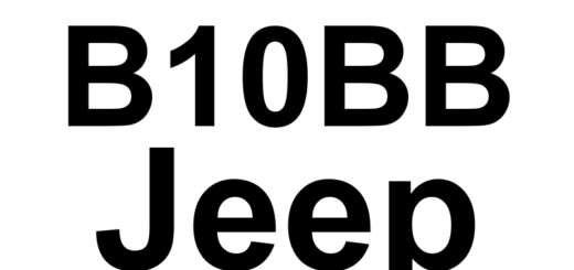 DTC B10BB Jeep - Definição em inglês: Left Heated Seat Switch Input Circuit Stuck Definição em Português: Circuito de Entrada do Interruptor do Assento Aquecido Esquerdo - Travado