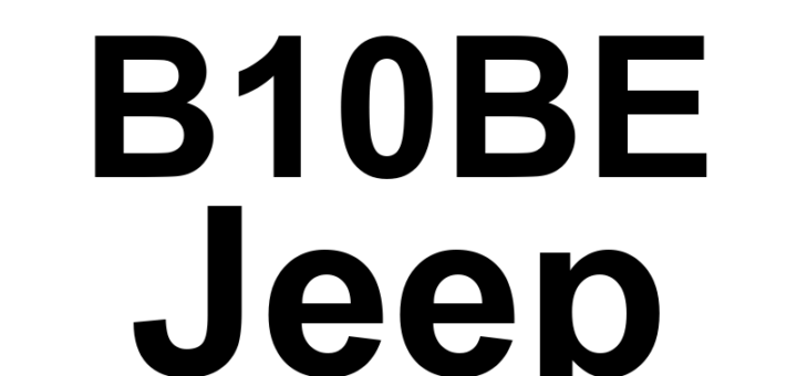 DTC B10BE Jeep - Definição em inglês: Condenser Fan Control Circuit Low Definição em Português: Circuito de Controle do Ventilador do Condensador - Baixa Tensão