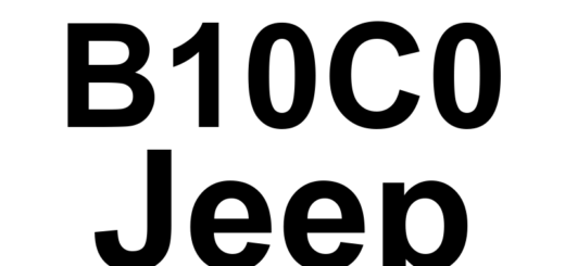 DTC B10C0 Jeep - Definição em inglês: Condenser Fan Control Circuit Open Definição em Português: Circuito de Controle do Ventilador do Condensador - Circuito Aberto