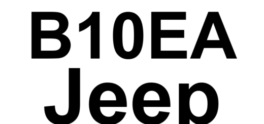 DTC B10EA Jeep - Definição em inglês: Blower Motor Control Circuit High Definição em Português: Circuito de Controle do Motor do Ventilador - Alta Tensão