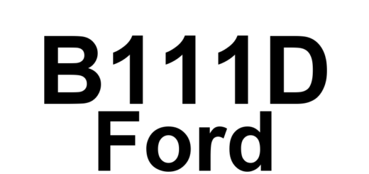 DTC B111D Ford - Definição em inglês: Passenger Blower Driver Overtemperature Definição em Português: Motor do Ventilador do Passageiro - Superaquecimento do driver