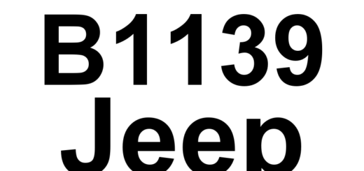 DTC B1139 Jeep - Definição em inglês: Cabin Heater 3 Control Circuit High Definição em Português: Circuito do Aquecedor da Cabine 3 - Sinal Alto