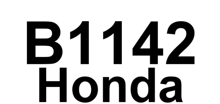 DTC B1142 Honda - Definição em inglês: Door Multiplex Control Unit Lost Communication With Front Passenger's Power Window Switch (UART Line Open) Definição em Português: Unidade de Controle Multiplex da Porta - Comunicação Perdida com o Interruptor do Vidro Elétrico do Passageiro Dianteiro (Linha UART Aberta)