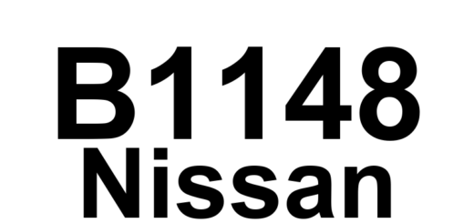 DTC B1148 Nissan - Definição em inglês: Right Curtain Airbag Module Circuit Definição em Português: Módulo do Airbag de Cortina Direito - Circuito (Banco, Número do Componente e Cilindro com Problema, se existir)