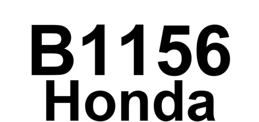 DTC B1156 Honda - Definição em inglês: Gauge Control Module Lost Communication with Combination Switch Control Unit (WIPSW Message) Definição em Português: Módulo de Controle do Medidor - Perda de Comunicação com a Unidade de Controle do Interruptor de Combinação (Mensagem WIPSW)