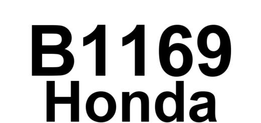 DTC B1169 Honda - Definição em inglês: Gauge Control Module Lost Communication with the PCM (A/T Message) Definição em Português: Módulo de Controle do Medidor - Perda de Comunicação com a PCM (Mensagem da Transmissão Automática)