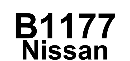 DTC B1177 Nissan - Definição em inglês: RF Seat Belt Pre-Tensioner Circuit Open Definição em Português: Circuito do Pré-tensionador do Cinto de Segurança Dianteiro Direito - Circuito Aberto