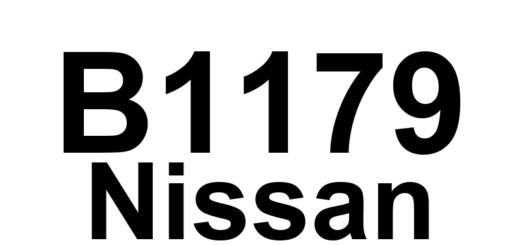 DTC B1179 Nissan - Definição em inglês: RF Seat Belt Pre-Tensioner Circuit Short Definição em Português: Circuito do Pré-Tensionador do Cinto de Segurança Dianteiro Direito - Curto-circuito