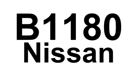 DTC B1180 Nissan - Definição em inglês: RF Seat Belt Pre-Tensioner Circuits Shorted Definição em Português: Circuitos do Pré-tensionador do Cinto de Segurança RF - Curto-circuito