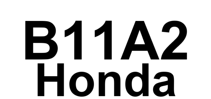 DTC B11A2 Honda - Definição em inglês: Passenger's MICU Internal (EEPROM) Error Definição em Português: Unidade de Controle Interno do Passageiro - Erro Interno (EEPROM)