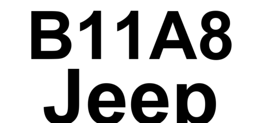 DTC B11A8 Jeep - Definição em inglês: Rear HVAC ON/OFF Switch Stuck Definição em Português: Interruptor de Ligar/Desligar do Ar Condicionado Traseiro - Preso