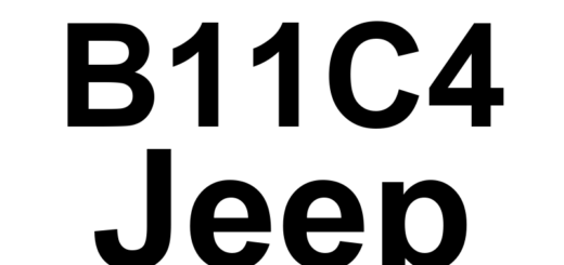 DTC B11C4 Jeep - Definição em inglês: Front Mode Door 1 Travel Range Too Large Definição em Português: Porta de Modo Frontal 1 - Faixa de Movimento Muito Grande