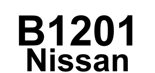 DTC B1201 Nissan - Definição em inglês: LF Curtain Airbag Module Circuits Shorted Definição em Português: Módulo do Airbag de Cortina Esquerdo Dianteiro - Circuitos em Curto