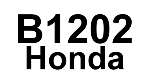 DTC B1202 Honda - Definição em inglês: Climate Control Unit Internal Error Definição em Português: Unidade de Controle do Clima - Erro Interno