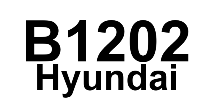 DTC B1202 Hyundai - Definição em inglês: Heater Water Temperature Sensor Open (High) Definição em Português: Sensor de Temperatura da Água do Aquecedor - Circuito Aberto (Alto)
