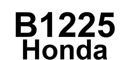 DTC B1225 Honda - Definição em inglês: Open in the In-car Temperature Sensor Circuit Definição em Português: Circuito do Sensor de Temperatura Interna - Aberto