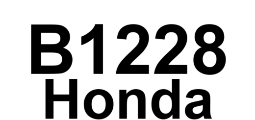 DTC B1228 Honda - Definição em inglês: Short in the Outside Air Temperature Sensor Circuit Definição em Português: Curto no Circuito do Sensor de Temperatura do Ar Externo.