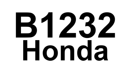 DTC B1232 Honda - Definição em inglês: Short in the Evaporator Temperature Sensor Circuit Definição em Português: Circuito do Sensor de Temperatura do Evaporador - Curto-circuito.