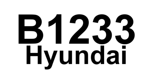 DTC B1233 Hyundai - Definição em inglês: In-Car Temperature Sensor Short (Low) Definição em Português: Sensor de Temperatura Interna - Curto (baixo)