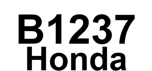 DTC B1237 Honda - Definição em inglês: Short in the Passenger's Air Mix Control Motor Circuit Definição em Português: Curto-circuito no Circuito do Motor de Controle de Mistura de Ar do Passageiro.