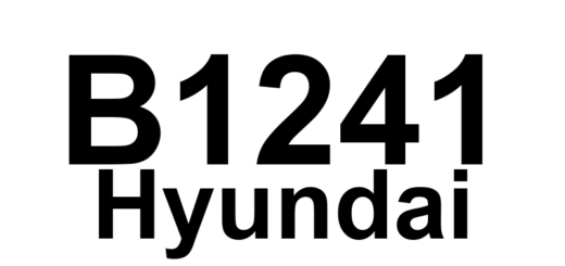 DTC B1241 Hyundai - Definição em inglês: Evaporator Sensor Short (Low) Definição em Português: Sensor do Evaporador - Curto (Baixo)