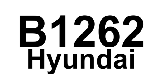 DTC B1262 Hyundai - Definição em inglês: Direction Potentiometer Open (Low)-Console Definição em Português: Potenciômetro de Direção - Circuito Aberto (Baixo) - Consola