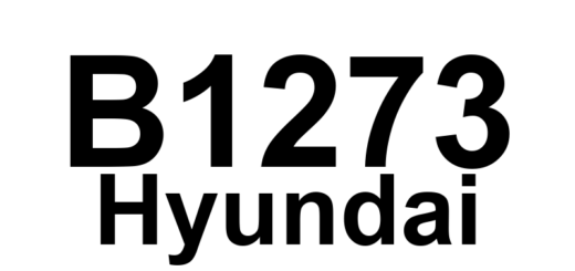 DTC B1273 Hyundai - Definição em inglês: Sliding Door Optical Sensor-2 Output Stuck Low Definição em Português: Sensor Óptico da Porta Deslizante - Saída Travada em Baixo