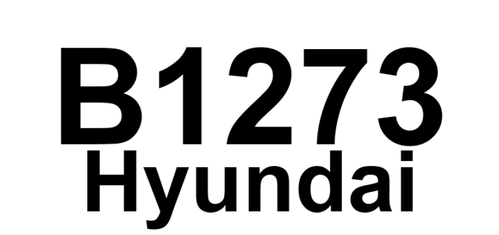 DTC B1273 Hyundai - Definição em inglês: Sliding Door Optical Sensor-2 Output Stuck Low Definição em Português: Sensor Óptico da Porta Deslizante - Saída Travada em Baixo