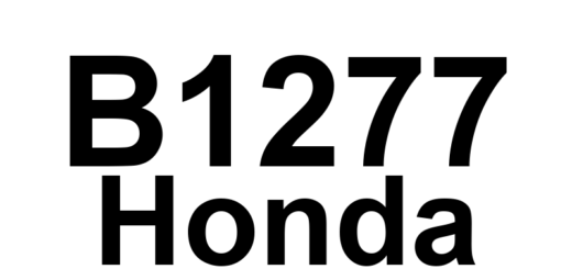 DTC B1277 Honda - Definição em inglês: Headlight AUTO Position Circuit Malfunction Definição em Português: Circuito da Posição AUTO dos Faróis - Mau Funcionamento