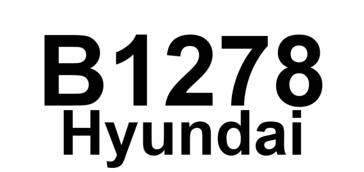DTC B1278 Hyundai - Definição em inglês: Air Mix Potentiometer-TEMP Short (High)–Console Definição em Português: Potenciômetro de Mistura de Ar - Curto (Alto) na Temperatura – Console