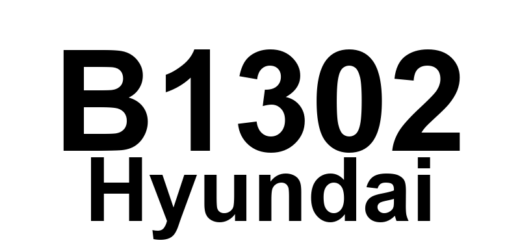 DTC B1302 Hyundai - Definição em inglês: Gearbox Signal Fault-CAN Signal Definição em Português: Sinal da Caixa de Câmbio - Falha no Sinal CAN