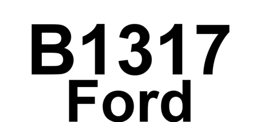 DTC B1317 Ford - Definição em inglês: Battery Voltage High Definição em Português: Tensão da Bateria - Alta